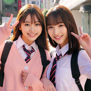 白石もも,前田美波｜skho176｜ももちゃん＆みなみちゃん｜無垢